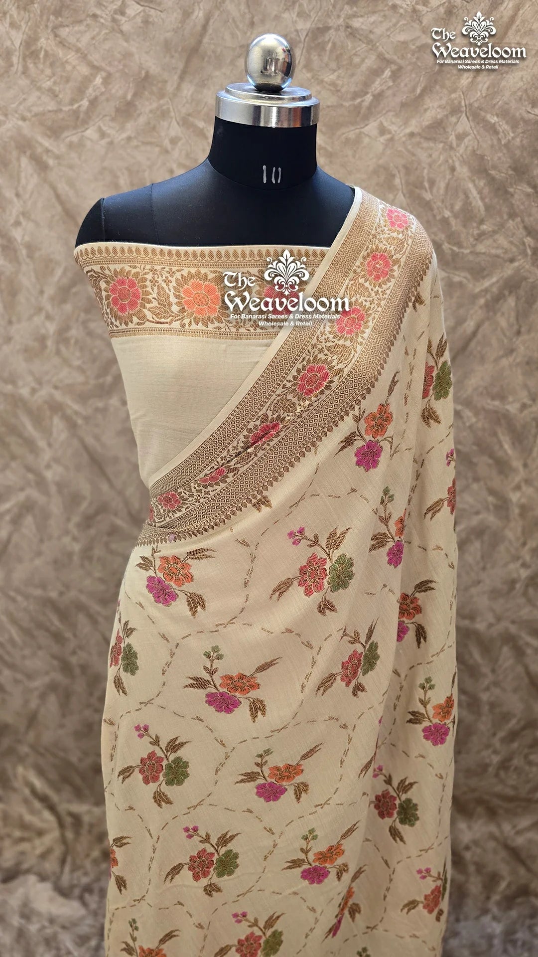 Pure Moonga Silk Banarasi Saree
