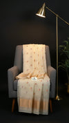 Lemon Kora Silk Pure Banarasi Saree with Meenakari Kadwa Weave - The Weaveloom