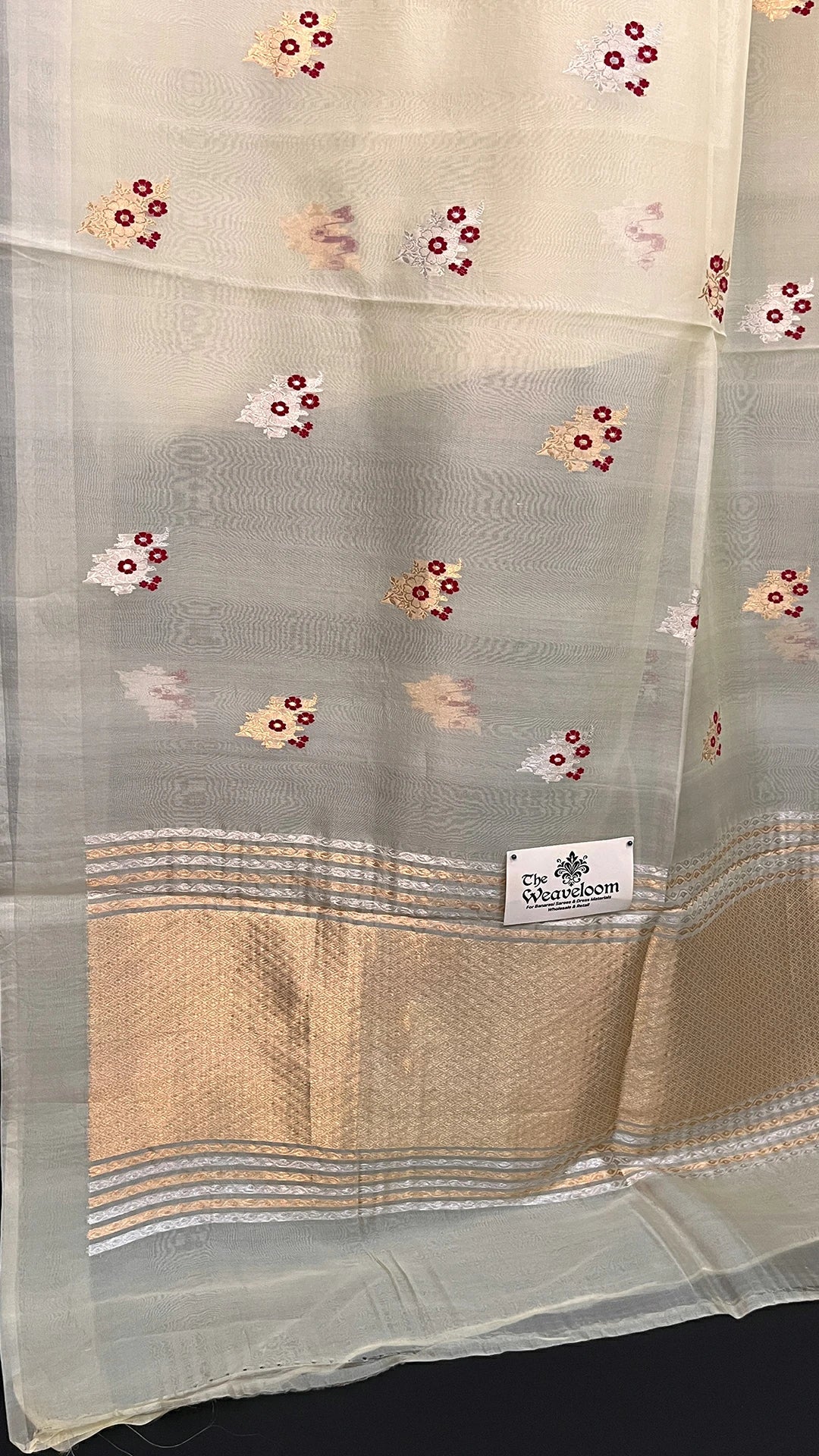 Lemon Kora Silk Pure Banarasi Saree with Meenakari Kadwa Weave - The Weaveloom