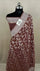 Brown Khaddi Georgette Pure Banarasi Saree with Sona Rupa Water Zari The Weaveloom