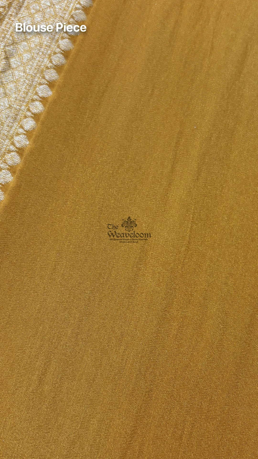 Brown Ombre Buti Crepe Georgette Pure Banarasi Saree by The Weaveloom