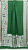 Green Tussar Georgette Pure Banarasi Saree with Meenakari Floral Work by The Weaveloom