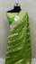 Light Green Pure Katan Silk Banarasi Saree With Meenakari by The Weaveloom
