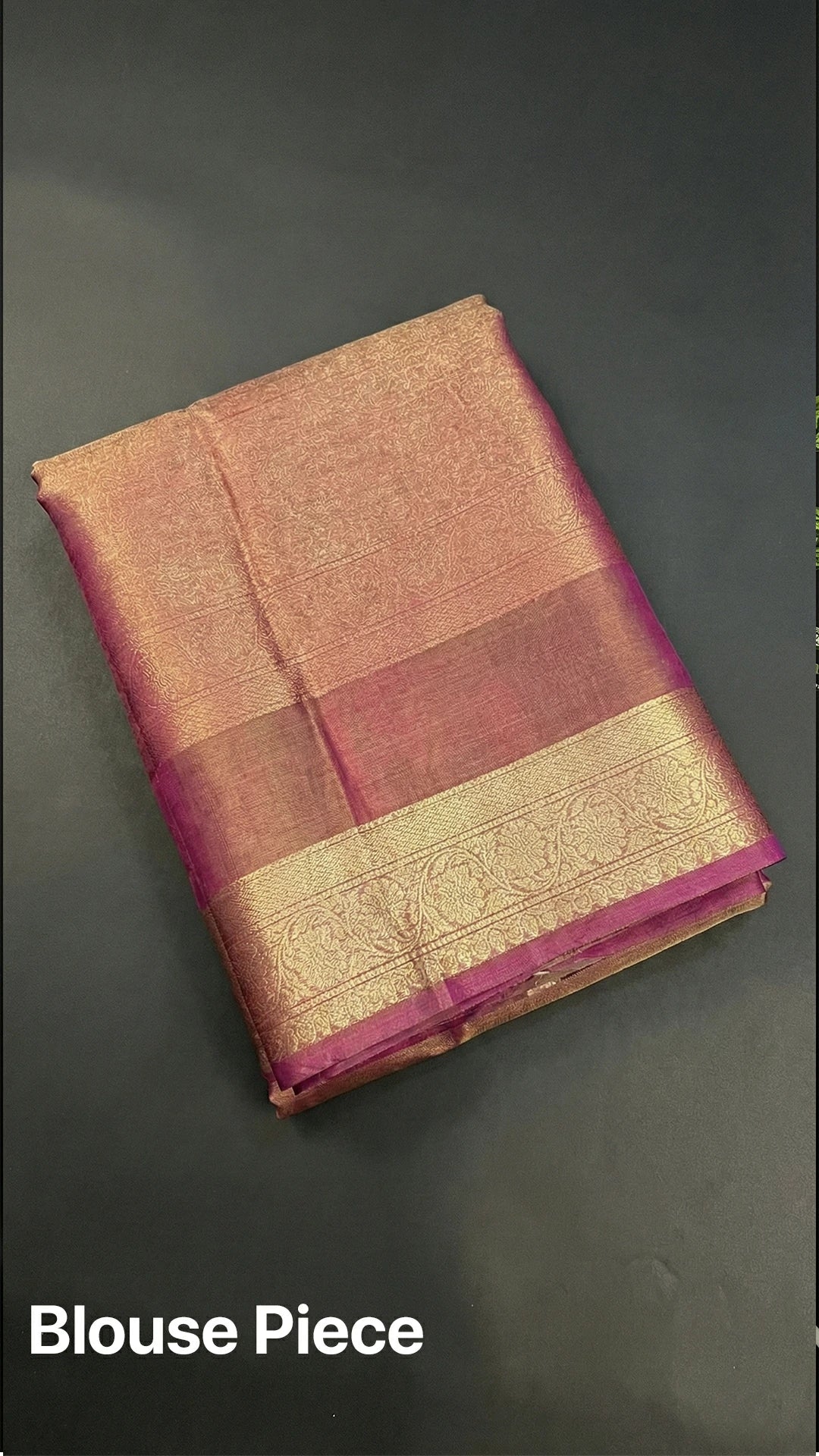 Magenta Tissue Silk Pure Handloom Banarasi Saree Kadwa With Sona Rupa Motifs Golden Zari Border The Weaveloom