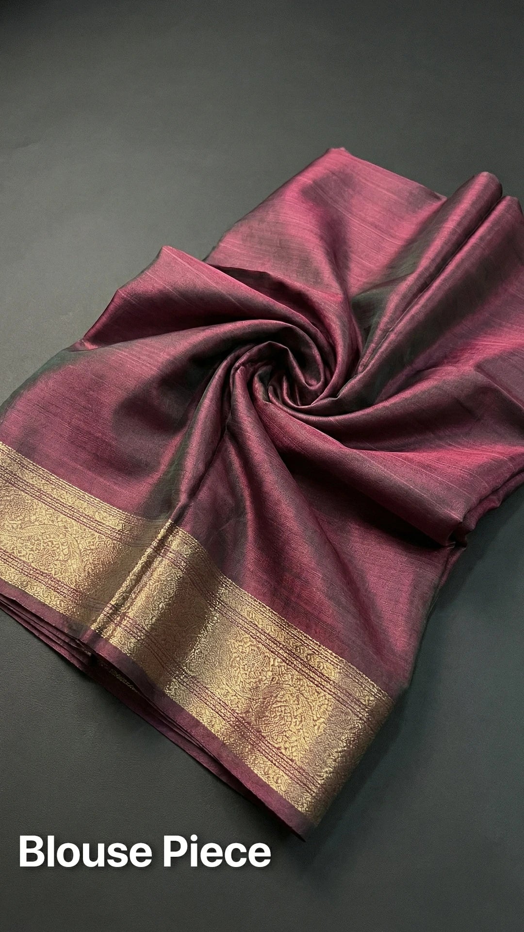 Maroon Tissue Silk Pure Banarasi Saree Handloom Kadwa With Sona Rupa Buti And Golden Zari Border The Weaveloom