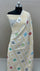 Natural Tussar Georgette Banarasi Saree With Meenakari by The Weaveloom