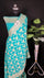 Sea Green Pure Crepe Georgette Banarasi Saree with Meenakari Work by The Weaveloom