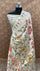 White Natural Tussar Color Pure Tussar Georgette Banarasi Saree With Meenakari Work The Weaveloom